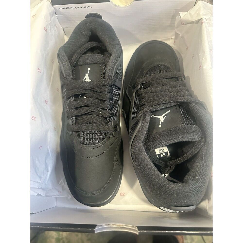 Nike Air Jordan 4 RM Black/White FQ7939-004 Men's Size 8.5 (New)